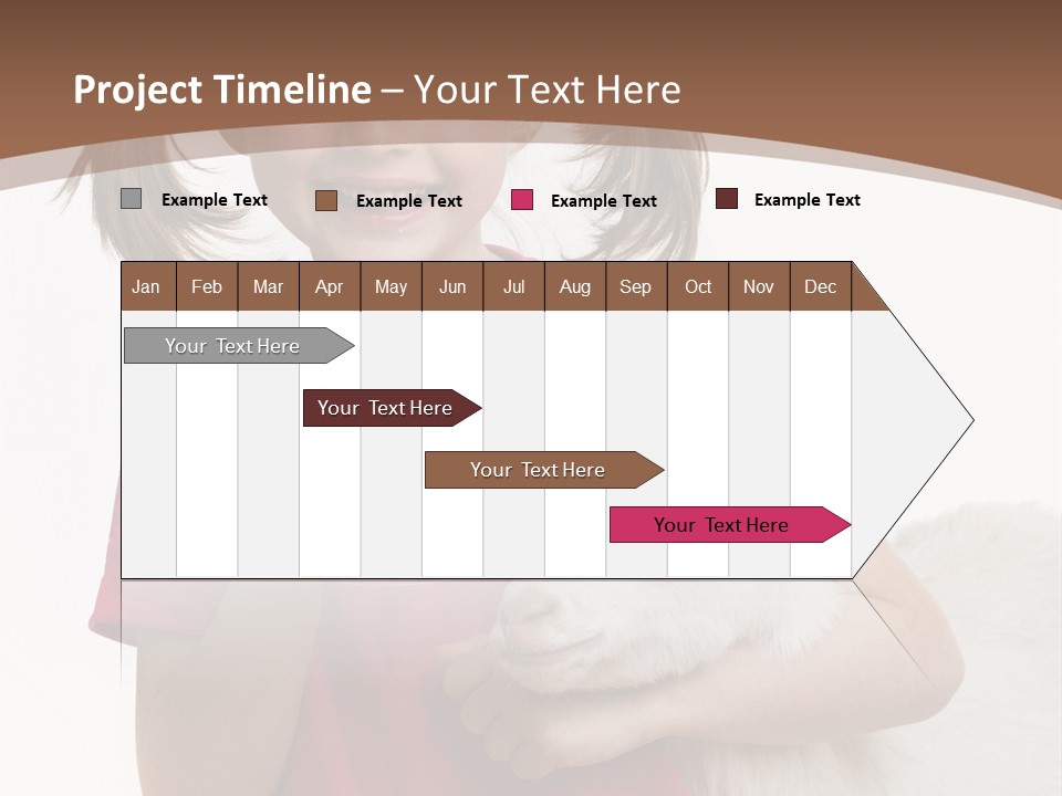 Caucasian Dairy Healthy PowerPoint Template