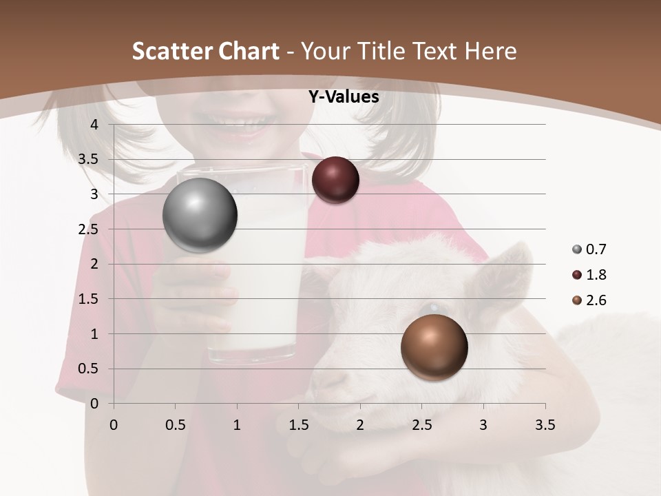 Caucasian Dairy Healthy PowerPoint Template
