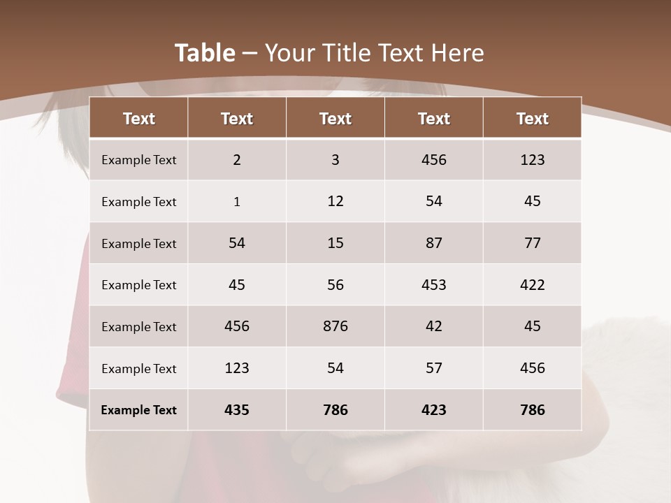 Caucasian Dairy Healthy PowerPoint Template