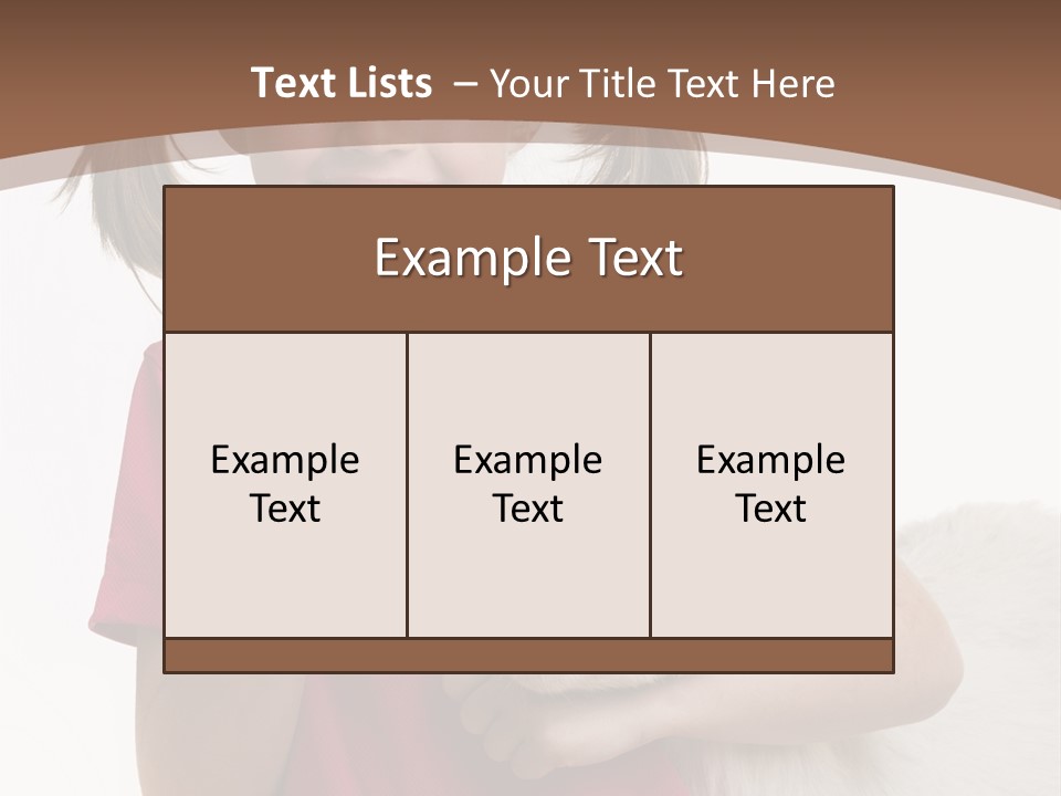Caucasian Dairy Healthy PowerPoint Template