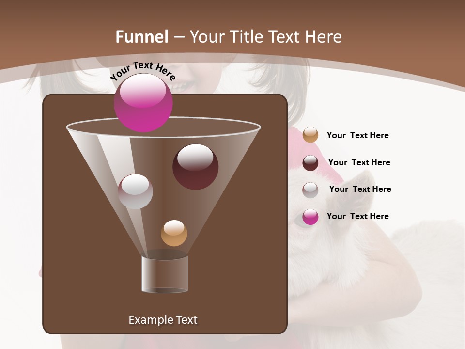 Caucasian Dairy Healthy PowerPoint Template