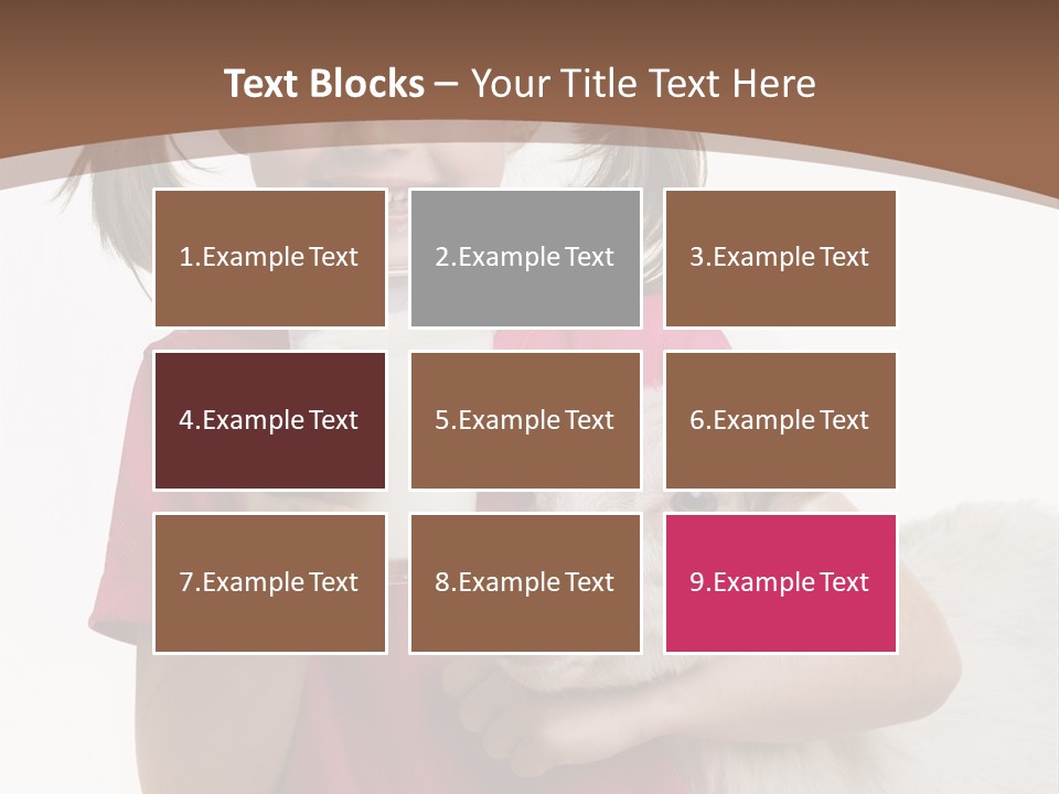 Caucasian Dairy Healthy PowerPoint Template