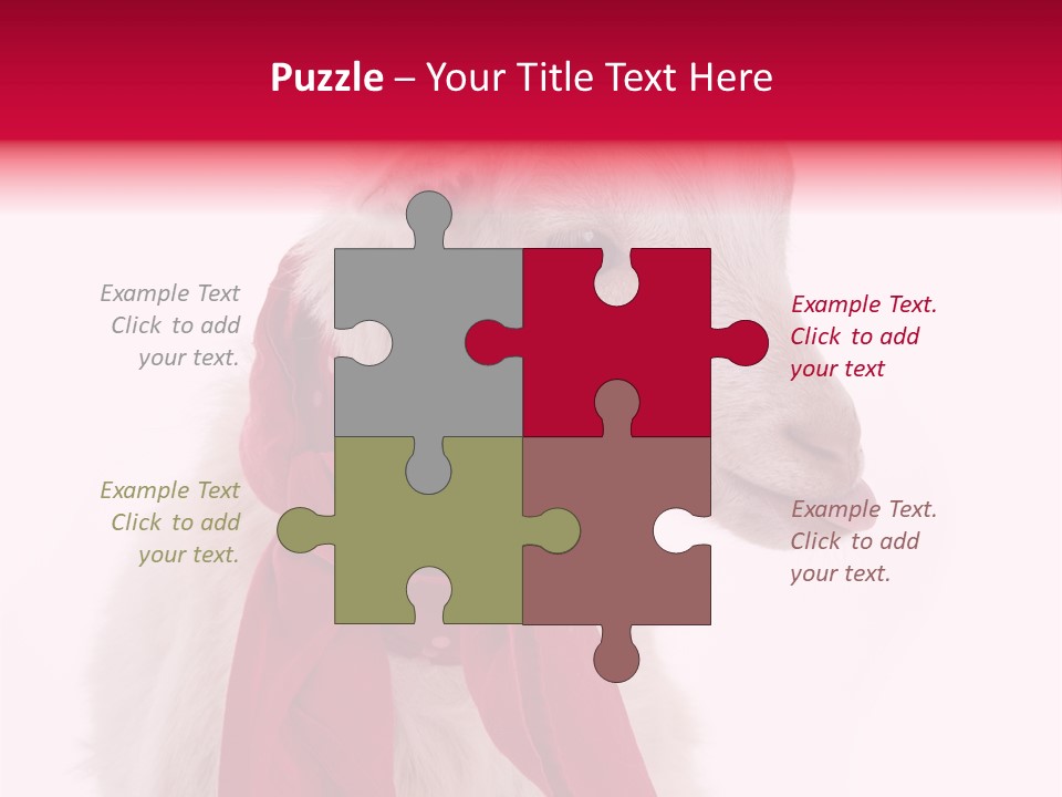 Milk Season One Animal PowerPoint Template