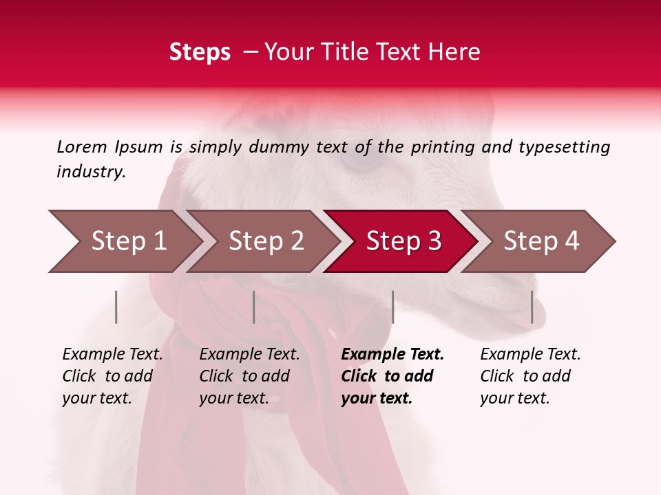 Milk Season One Animal PowerPoint Template