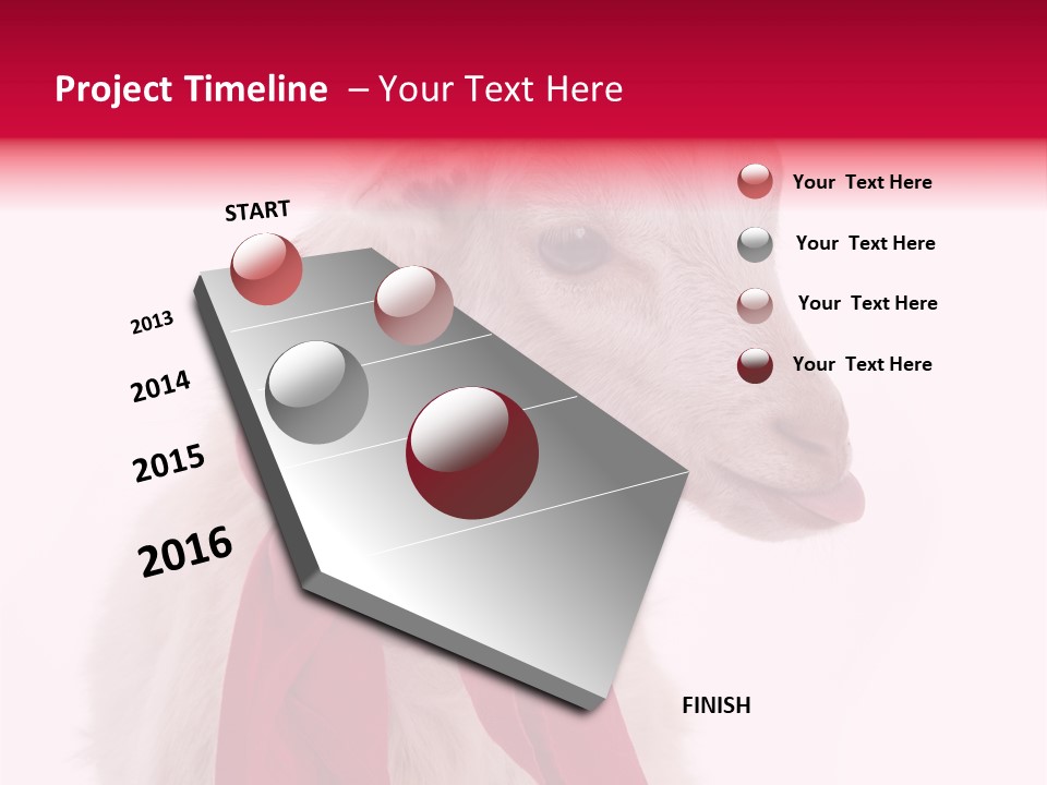 Milk Season One Animal PowerPoint Template