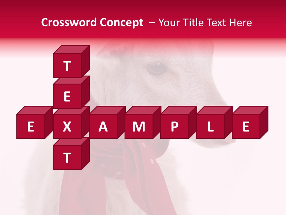 Milk Season One Animal PowerPoint Template