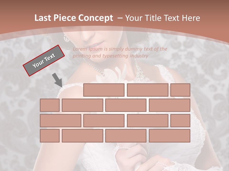 Happy Wedding Alone PowerPoint Template