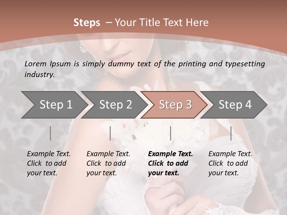 Happy Wedding Alone PowerPoint Template