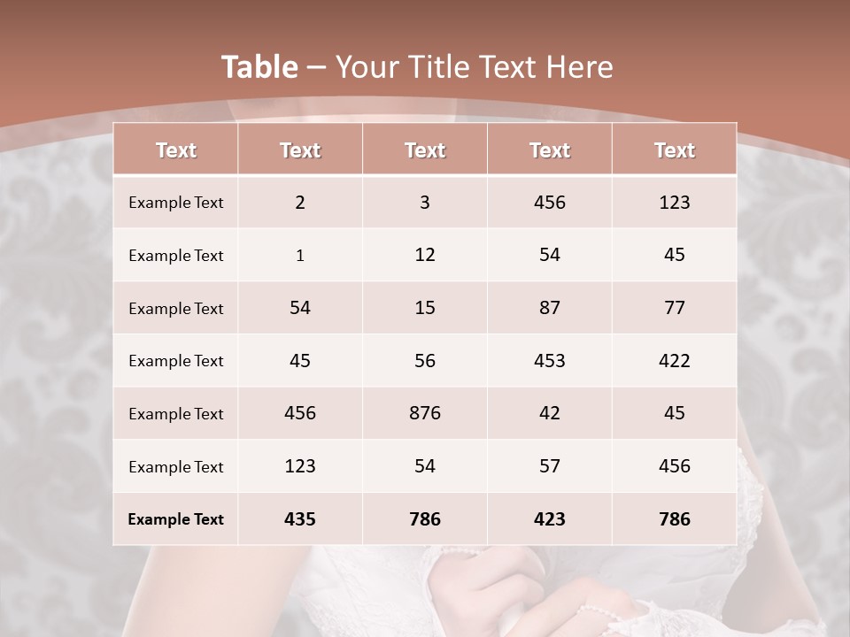 Happy Wedding Alone PowerPoint Template