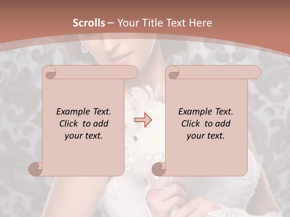 Happy Wedding Alone PowerPoint Template