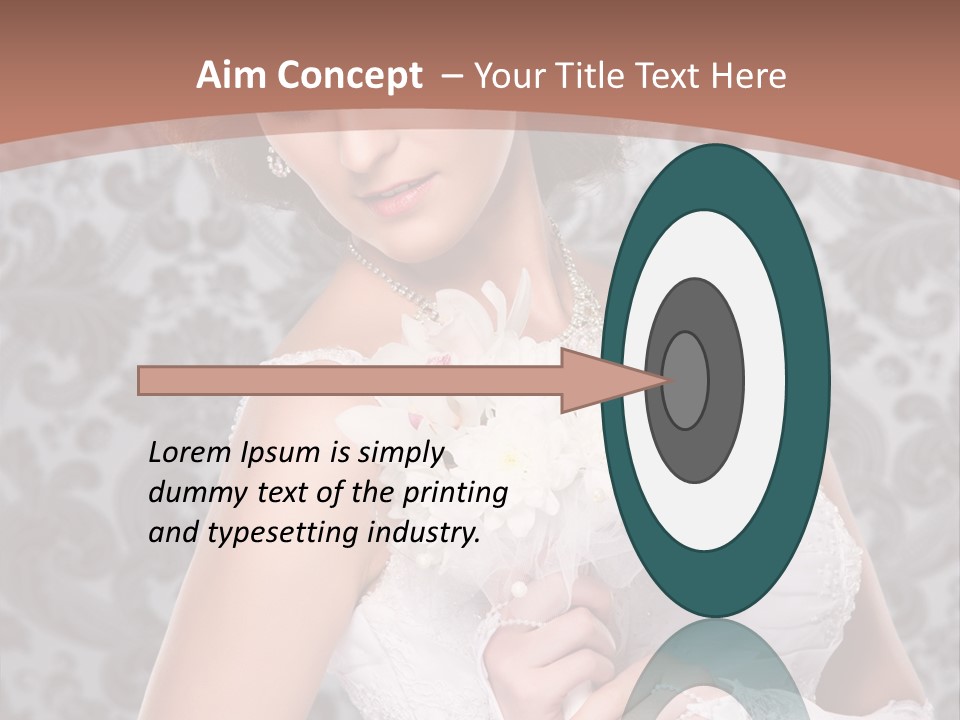 Happy Wedding Alone PowerPoint Template