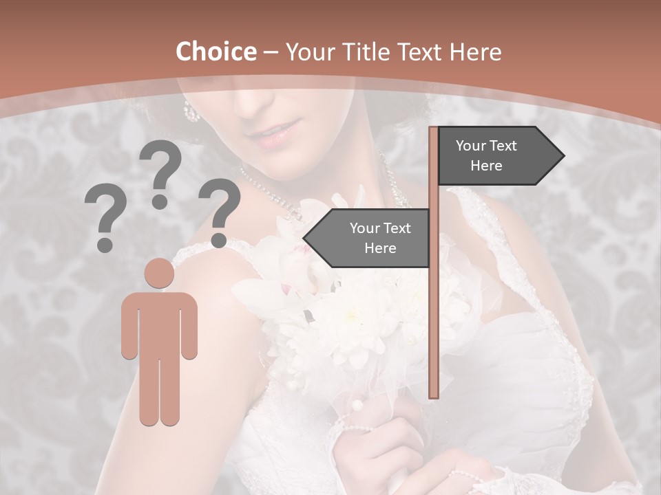 Happy Wedding Alone PowerPoint Template
