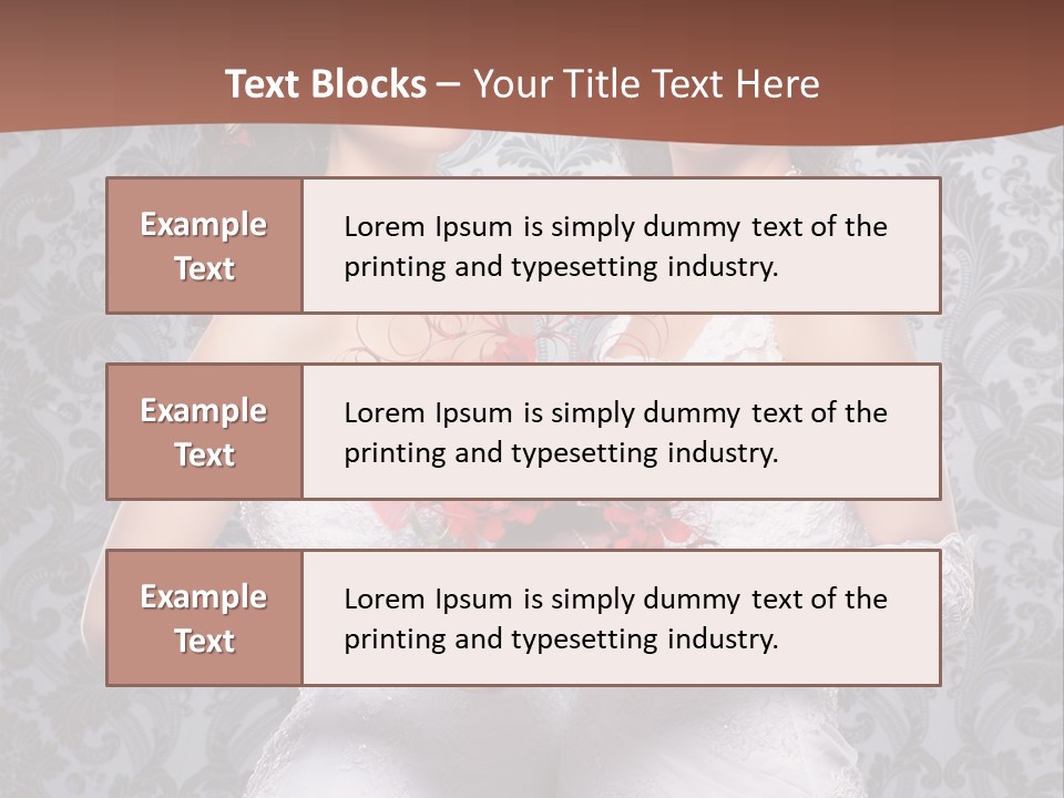 Beauty Isolated Beautiful PowerPoint Template