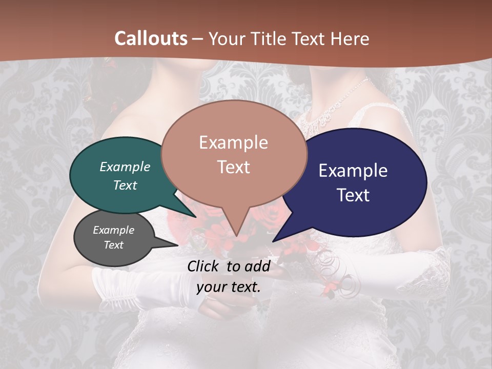 Beauty Isolated Beautiful PowerPoint Template