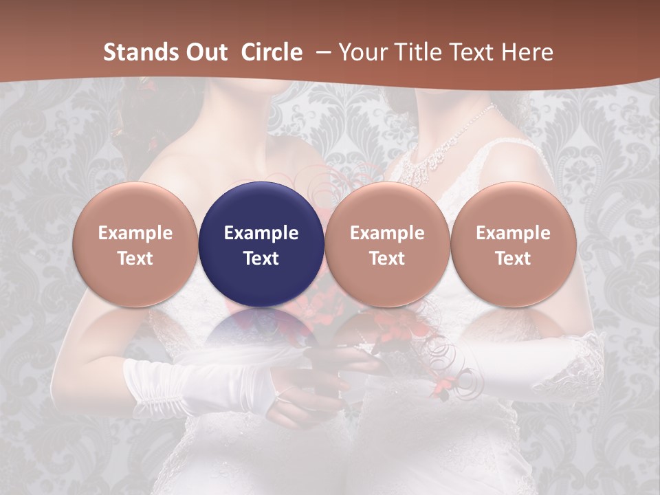 Beauty Isolated Beautiful PowerPoint Template