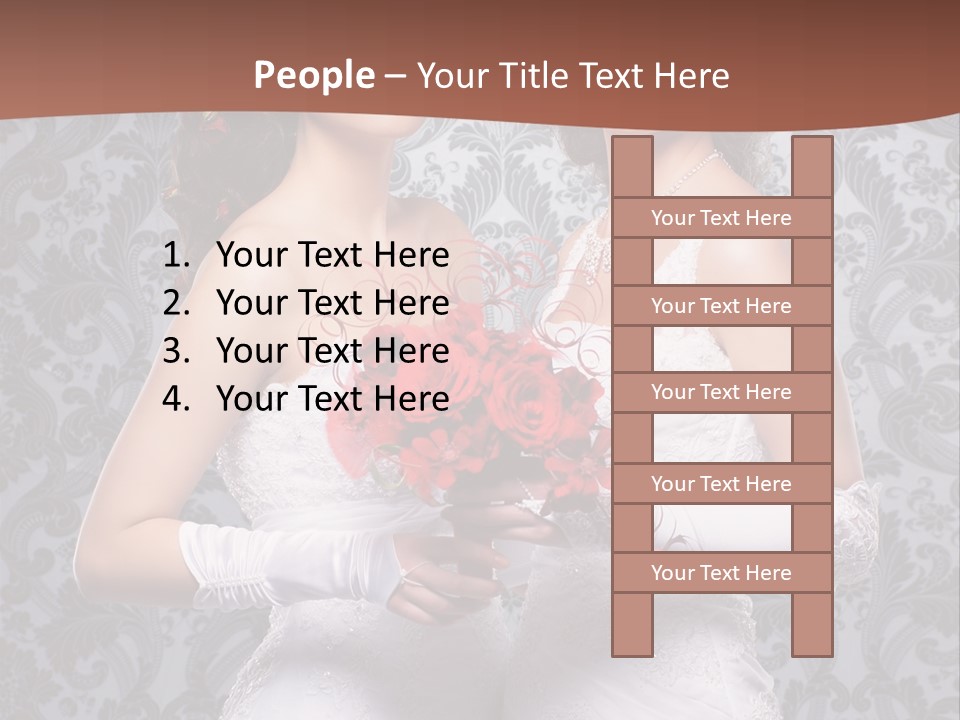 Beauty Isolated Beautiful PowerPoint Template