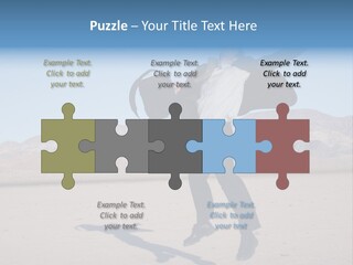 Energy Jump Tie PowerPoint Template