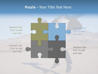 Energy Jump Tie PowerPoint Template