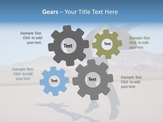 Energy Jump Tie PowerPoint Template