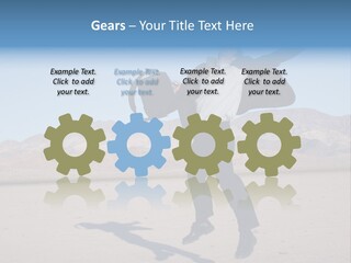 Energy Jump Tie PowerPoint Template