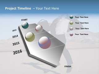 Energy Jump Tie PowerPoint Template