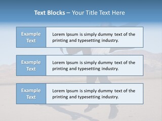 Energy Jump Tie PowerPoint Template
