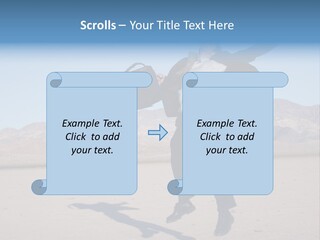 Energy Jump Tie PowerPoint Template