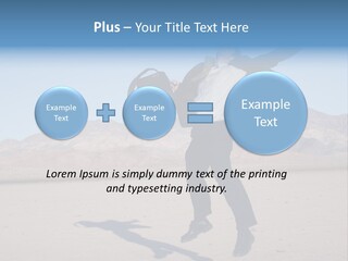 Energy Jump Tie PowerPoint Template