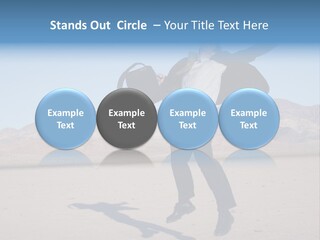 Energy Jump Tie PowerPoint Template