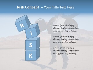 Energy Jump Tie PowerPoint Template