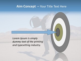 Energy Jump Tie PowerPoint Template