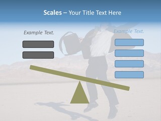 Energy Jump Tie PowerPoint Template