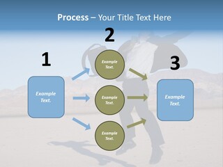 Energy Jump Tie PowerPoint Template