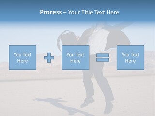 Energy Jump Tie PowerPoint Template