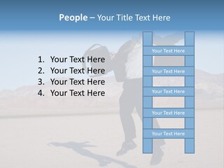 Energy Jump Tie PowerPoint Template