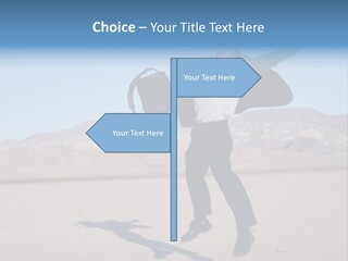 Energy Jump Tie PowerPoint Template
