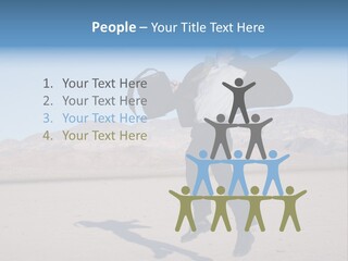 Energy Jump Tie PowerPoint Template