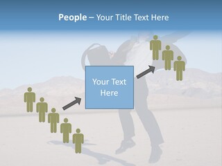 Energy Jump Tie PowerPoint Template