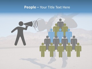 Energy Jump Tie PowerPoint Template