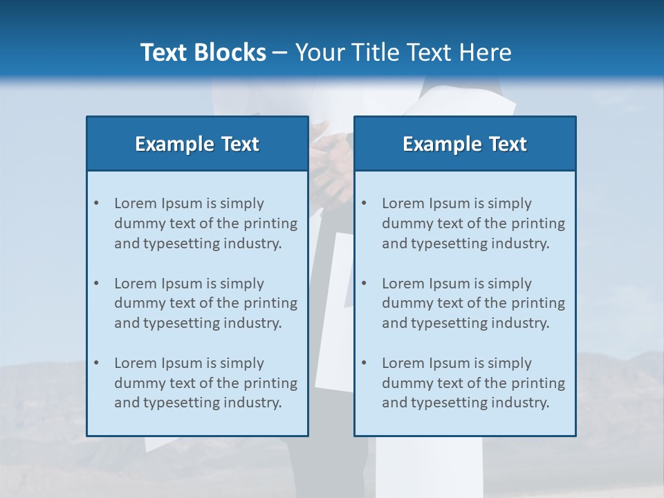 Ceo Career Businessman PowerPoint Template