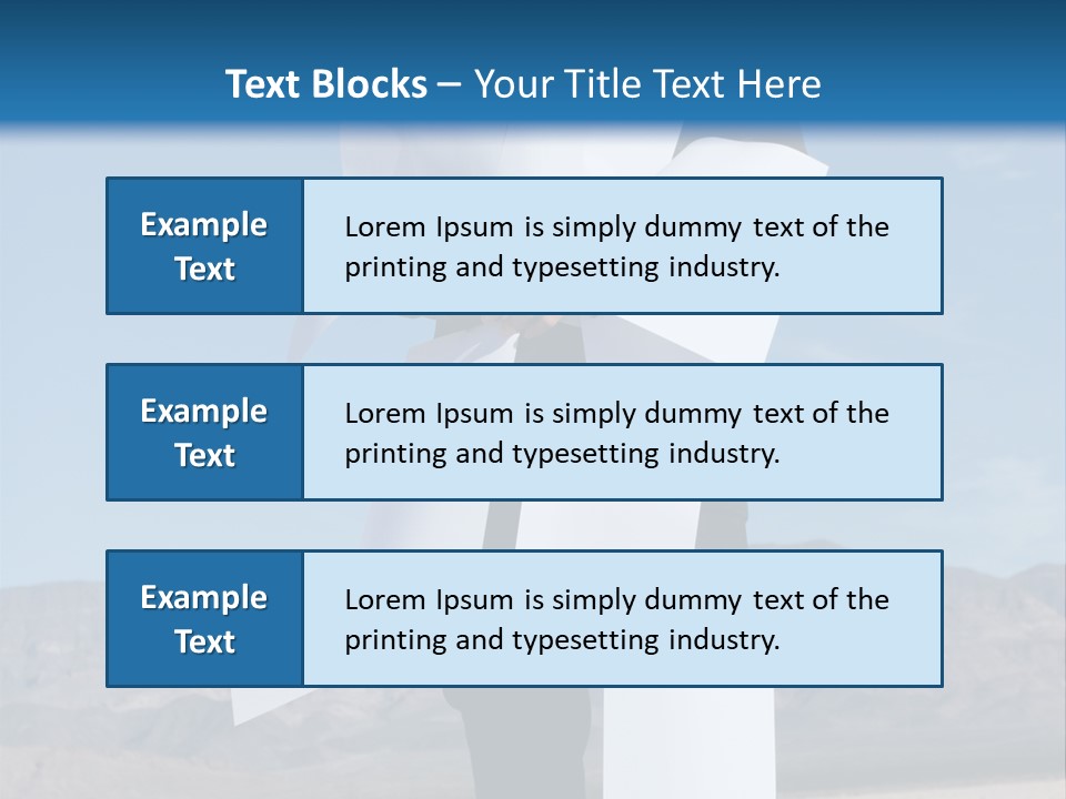 Ceo Career Businessman PowerPoint Template