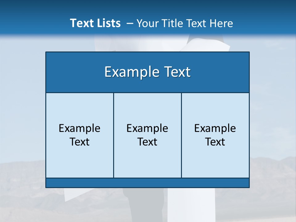 Ceo Career Businessman PowerPoint Template