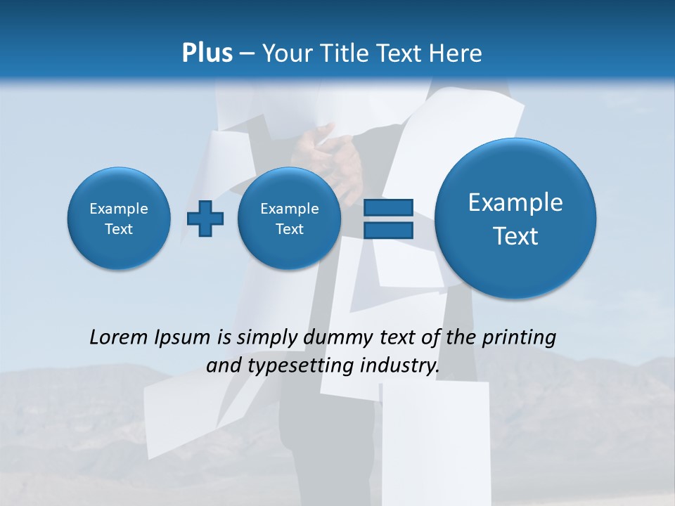 Ceo Career Businessman PowerPoint Template