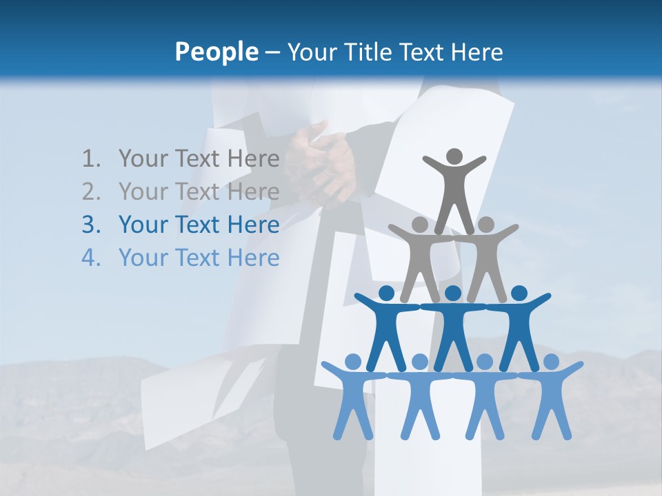 Ceo Career Businessman PowerPoint Template