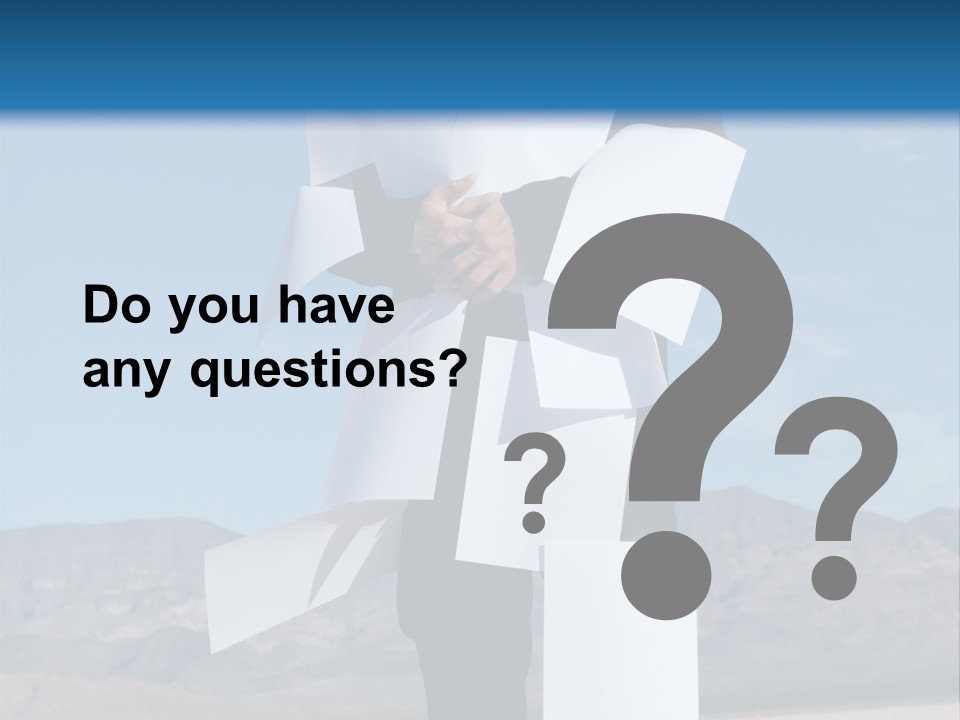 Ceo Career Businessman PowerPoint Template