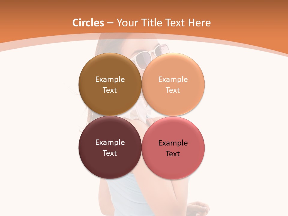 Sch Weiblich Sommer PowerPoint Template