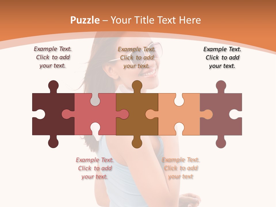 Sch Weiblich Sommer PowerPoint Template