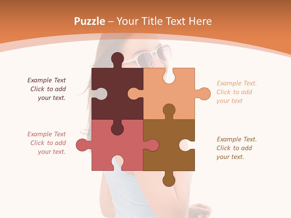 Sch Weiblich Sommer PowerPoint Template