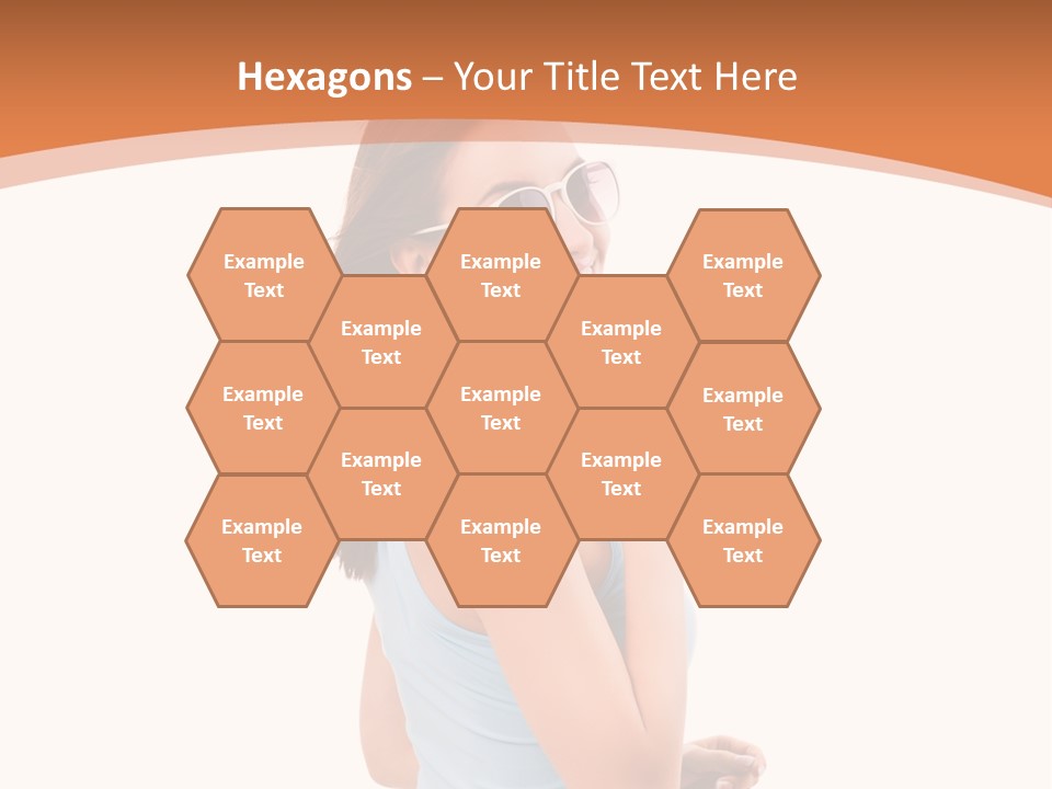 Sch Weiblich Sommer PowerPoint Template