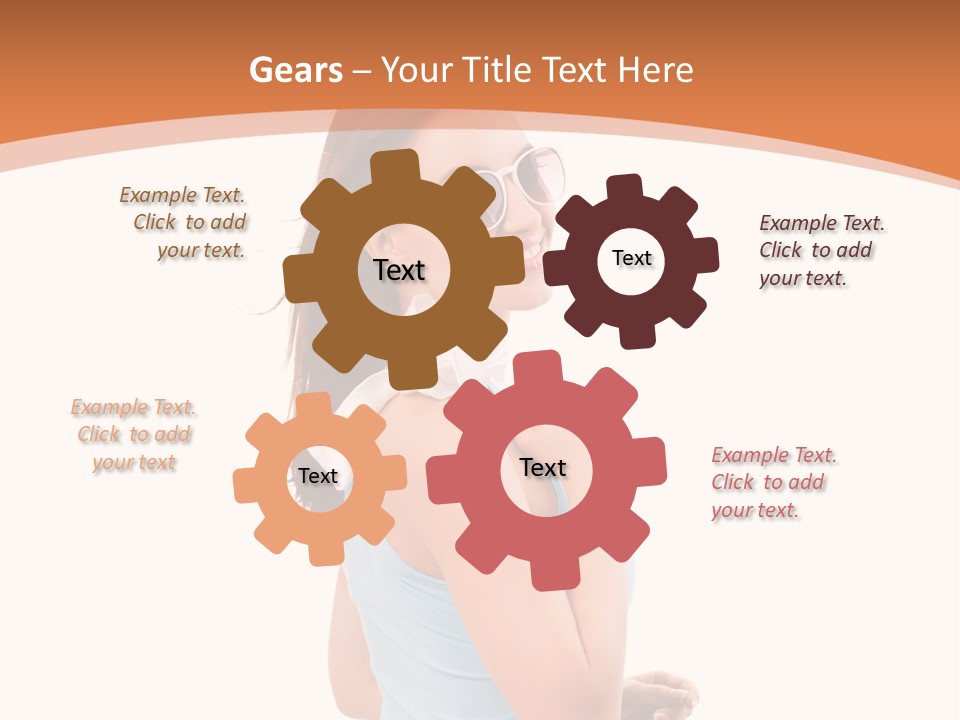 Sch Weiblich Sommer PowerPoint Template